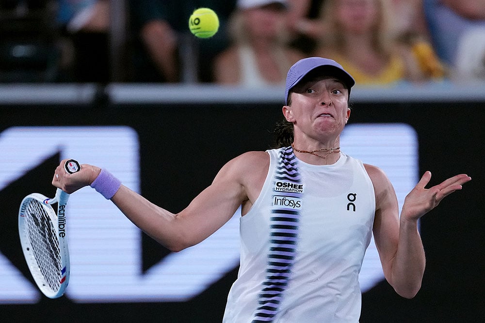 Australian Open Tennis Championship: Iga Swiatek vs Anna Kalinskaya