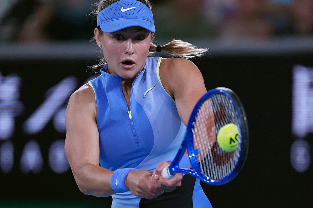 Australian Open Tennis: Anna Kalinskaya vs Iga Swiatek