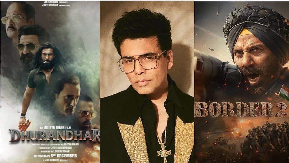 IMDb : Karan Johar has hailed the box office success of Border 2 and Dhurandhar