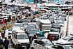 | Photo: PTI : Gandhi Jayanti Weekend Traffic Jams Hit Manali, Mussoorie, Shimla, Badrinath Dham And Kainchi Dham
