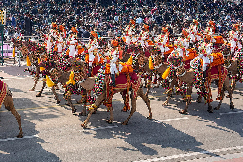 77th Republic Day Parade in Delhi