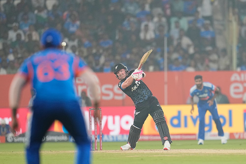 India vs New Zealand 4th T20 cricket match-Tim Seifert