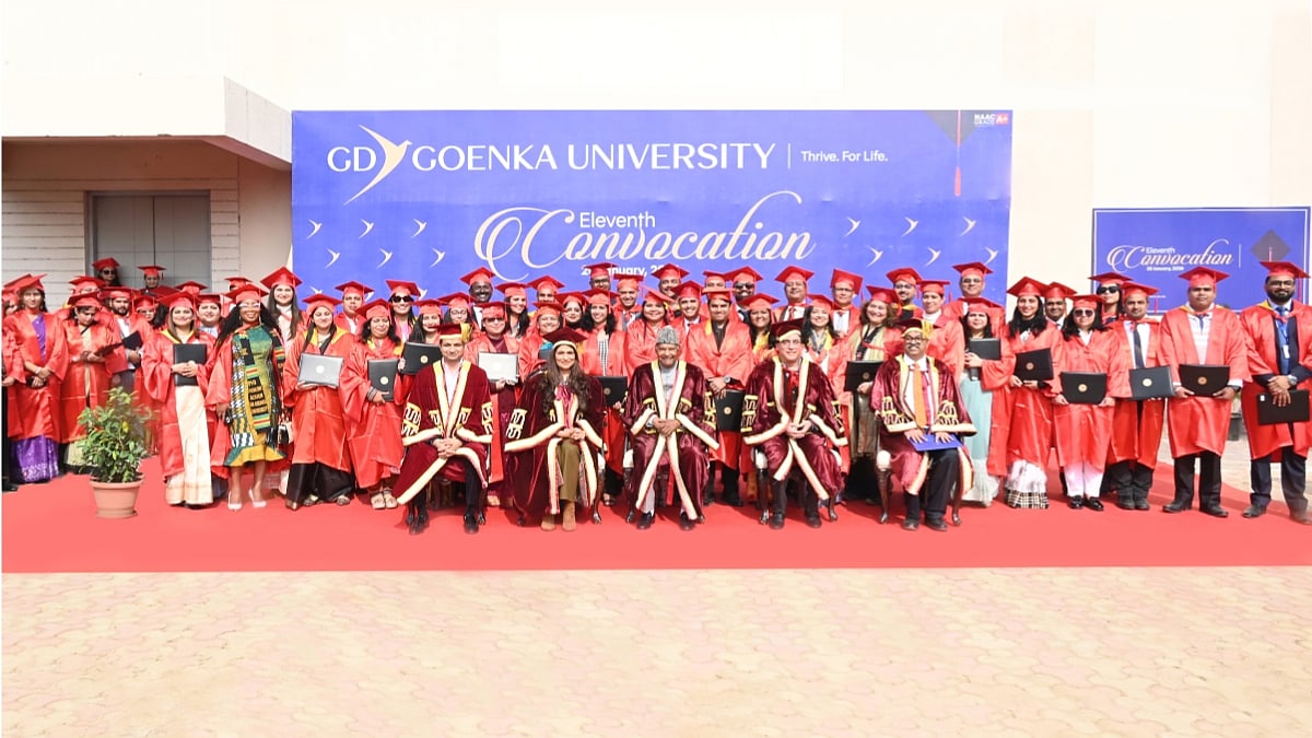 Hon’ble Shri Ram Nath Kovind graces GD Goenka University’s 11th Convocation Ceremony as Chief Guest in Gurugram