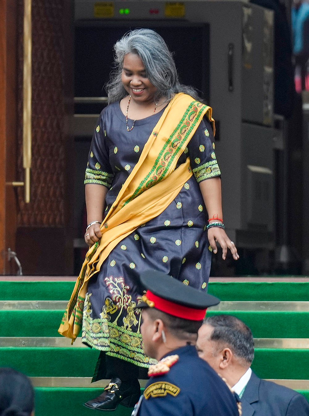President Murmus daughter at Parliament