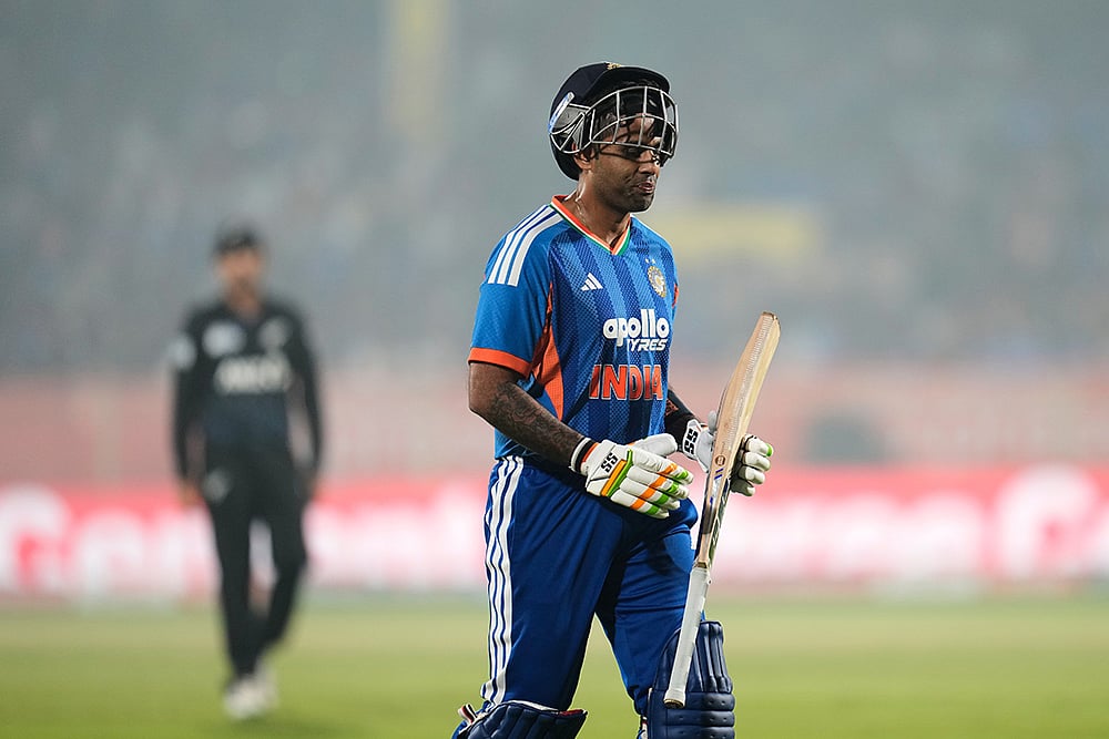 India vs New Zealand 4th T20 cricket match-Suryakumar Yadav