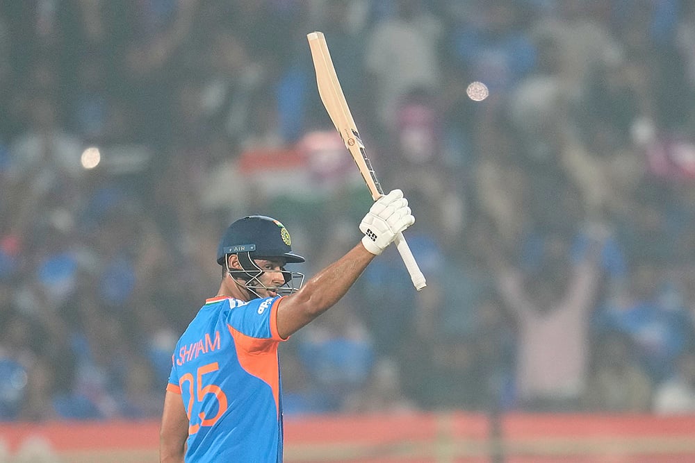 India vs New Zealand 4th T20 cricket match-Shivam Dube