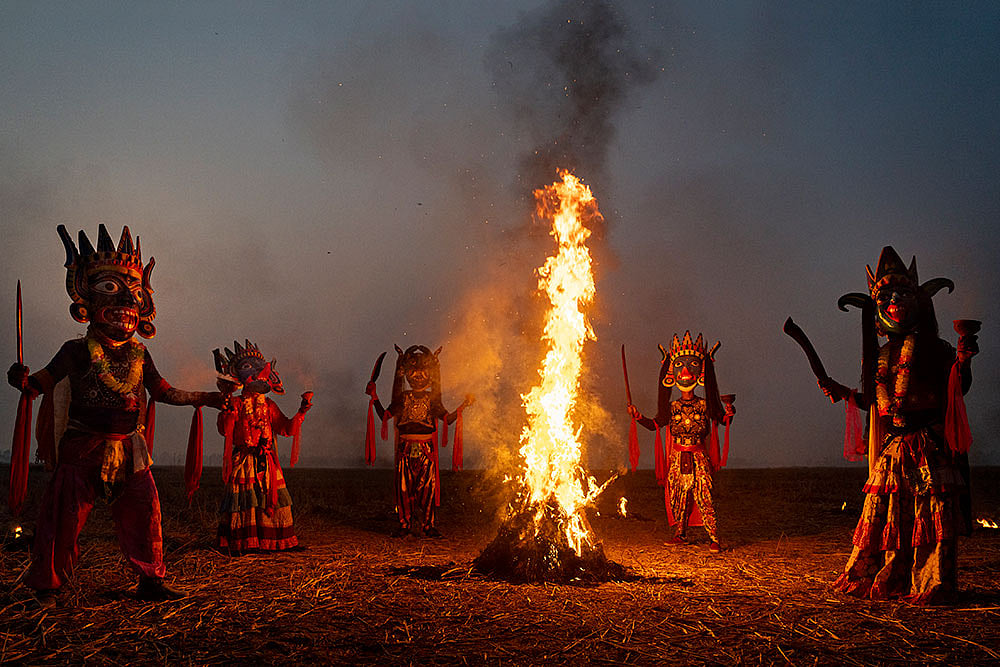 Gamira masks of Kushmundi: A traditional craft