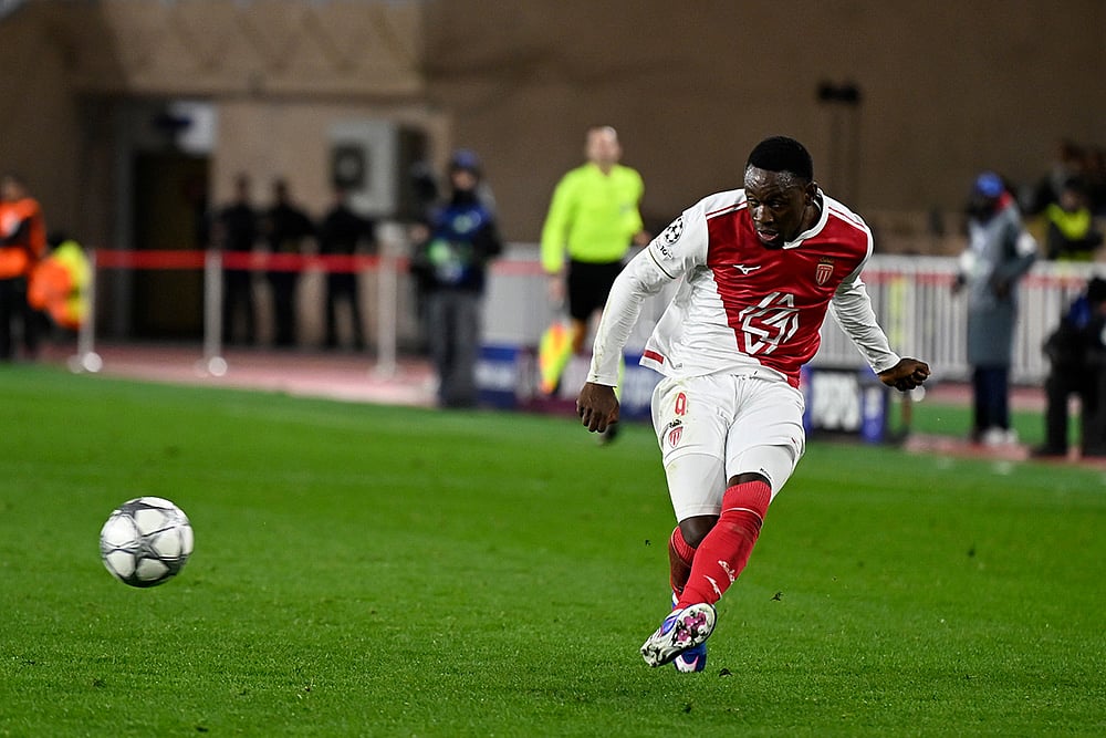 Monaco Vs Juventus Champions League Soccer-Folarin Balogun