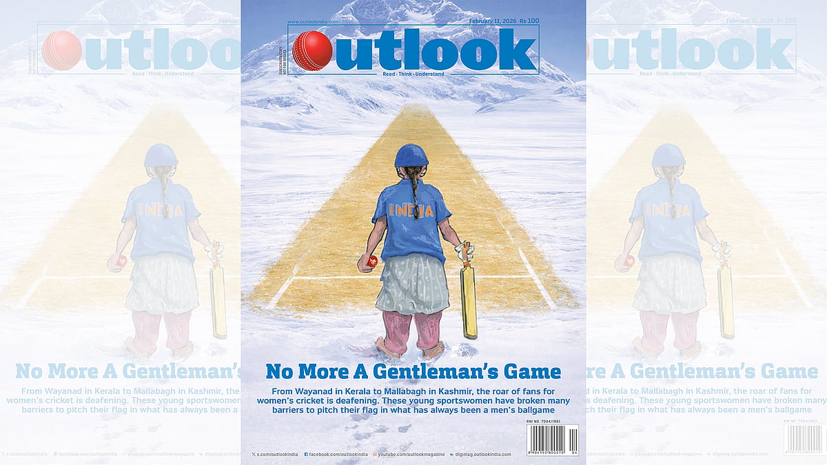 Cover of Outlook's February 11 Issue : No More A Gentleman's Game