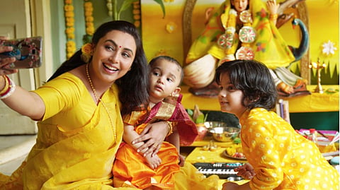 A still of Rani from the film Mrs Chatterjee vs Norway