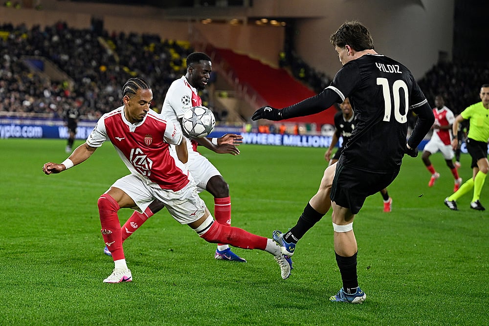 Monaco Vs Juventus Champions League Soccer-Thilo Kehrer