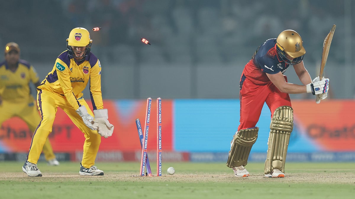 X/wplt20 : RCB took on UPW in the Women's Premier League encounter.