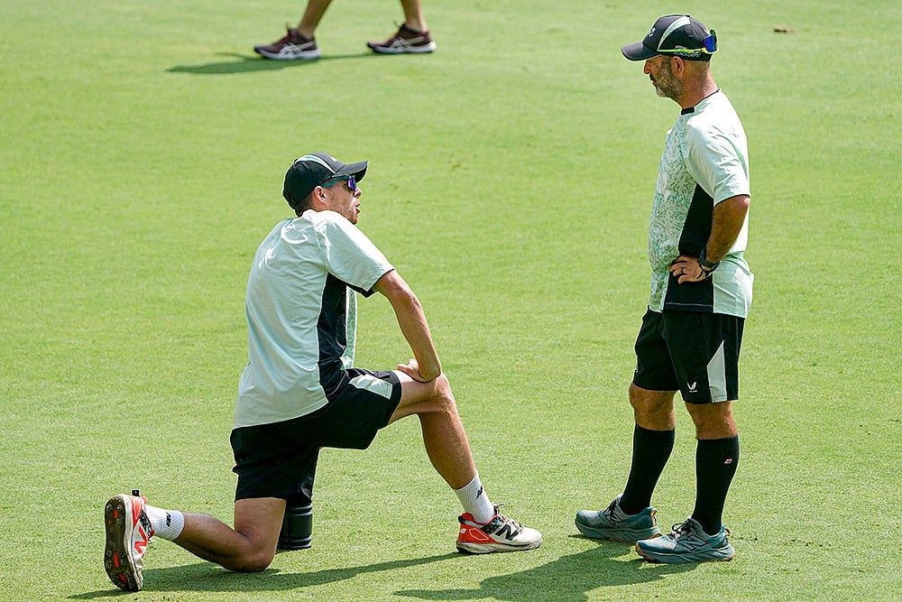 IND vs NZ 5th T20I: New Zealand training