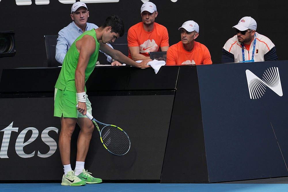 Carlos Alcaraz Vs Alexander Zverev Australian Open 2026 Semifinal-10