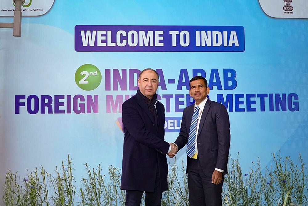 Arab leaders arrive for India-Arab Foreign Ministers Meeting