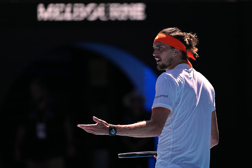 Carlos Alcaraz Vs Alexander Zverev Australian Open 2026 Semifinal-4