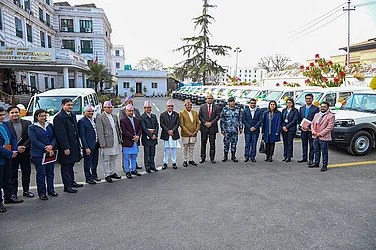 | Photo: @IndiaInNepal/X via PTI