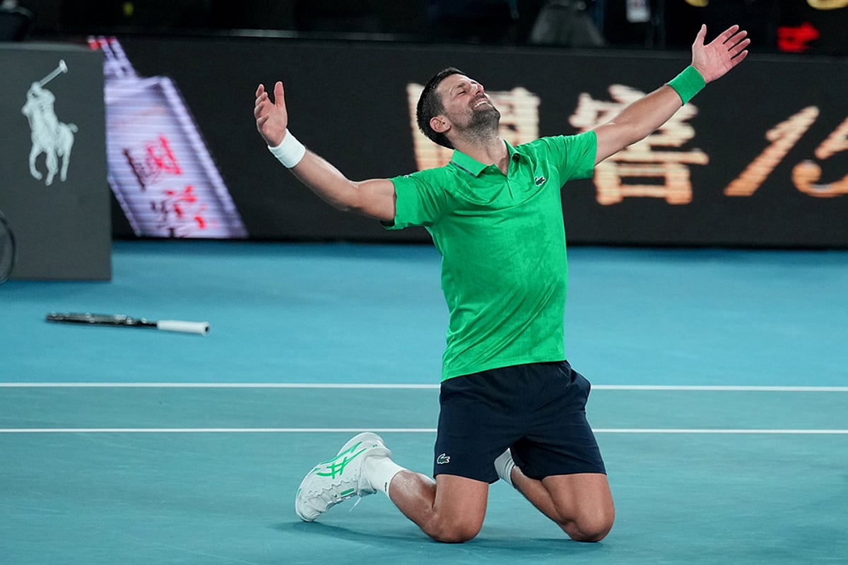 Novak Djokovic Vs Jannik Sinner Australian Open 2026 Semifinal-23