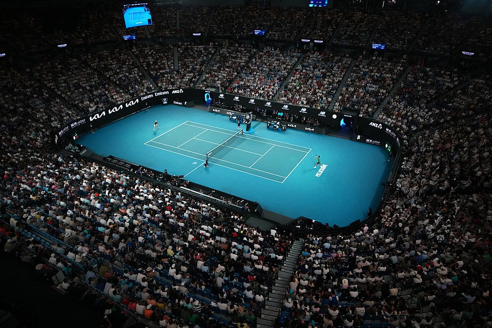 Novak Djokovic Vs Jannik Sinner Australian Open 2026 Semifinal-11