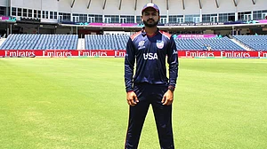 | Photo: X/usacricket : File photo of USA cricket captain Monank Patel.