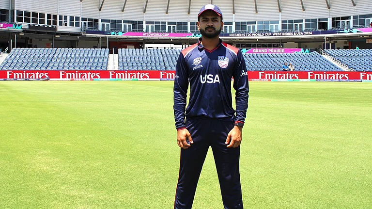 File photo of USA cricket captain Monank Patel. - | Photo: X/usacricket