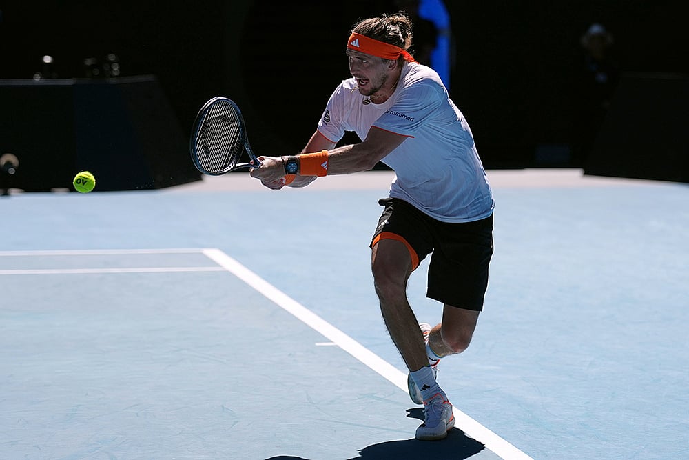 Carlos Alcaraz Vs Alexander Zverev Australian Open 2026 Semifinal-6