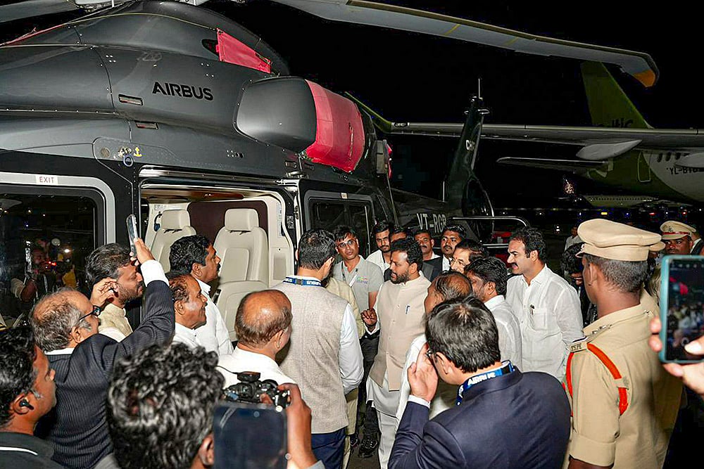 Wings India 2026 exhibition in Hyderabad