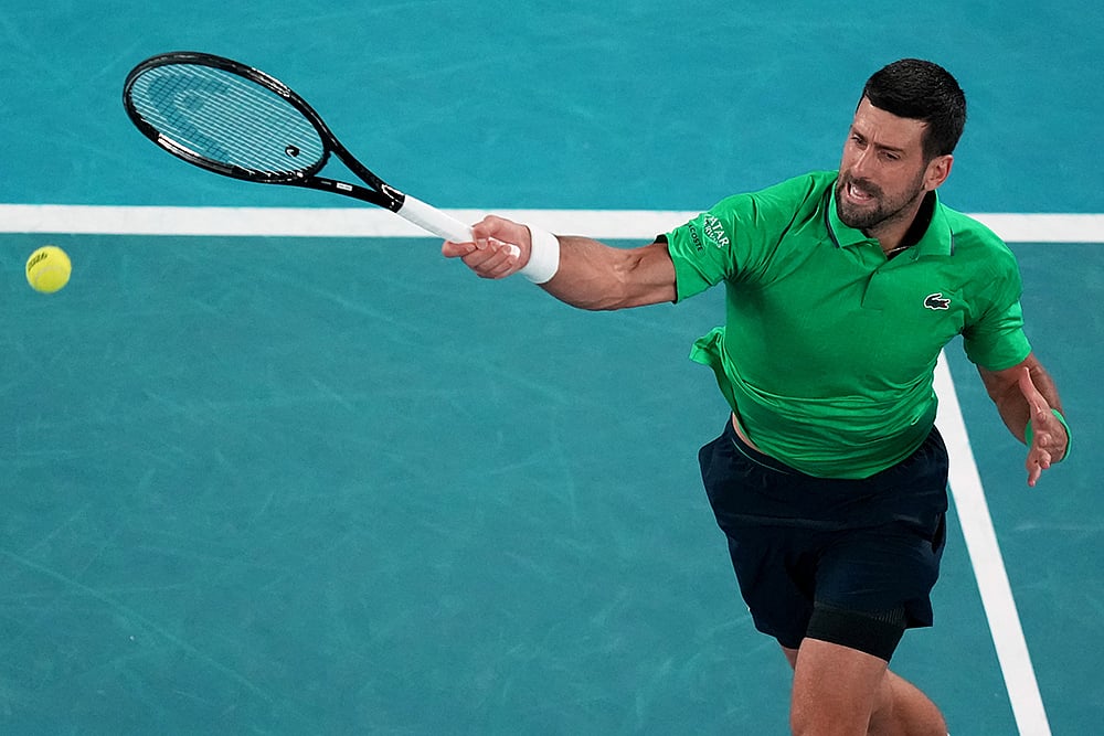 Novak Djokovic Vs Jannik Sinner Australian Open 2026 Semifinal-3