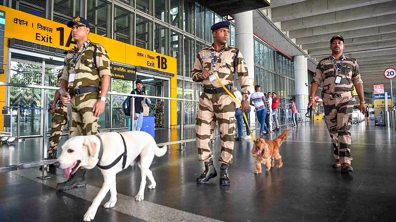Threat calls about a bomb on a flight.