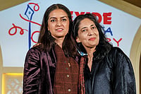 Geographical Multiverses: Migration, Dislocation, And Belonging In Global Literature | Photo: PTI : Literary Legacies: Authors Jhumpa Lahiri and Kiran Desai at the Exide Kolkata Literary Meet on January 16, 2026