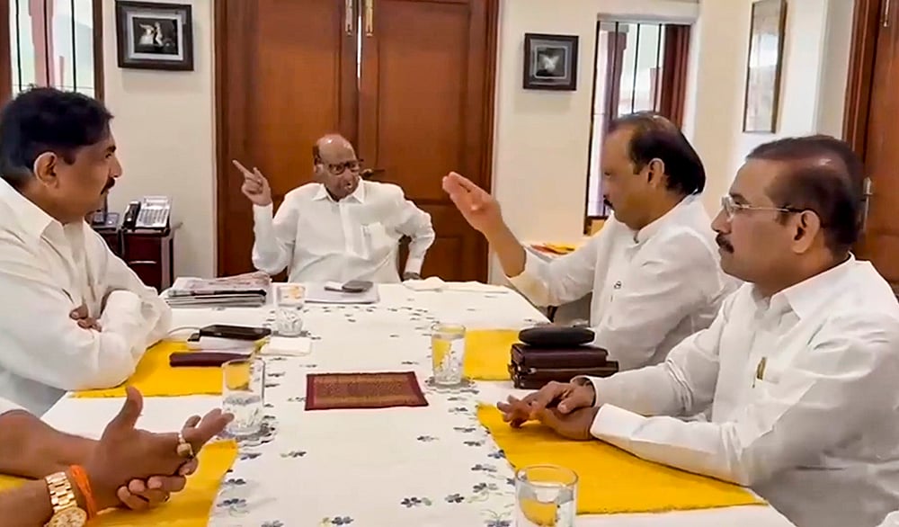 Meeting for NCP factions merger