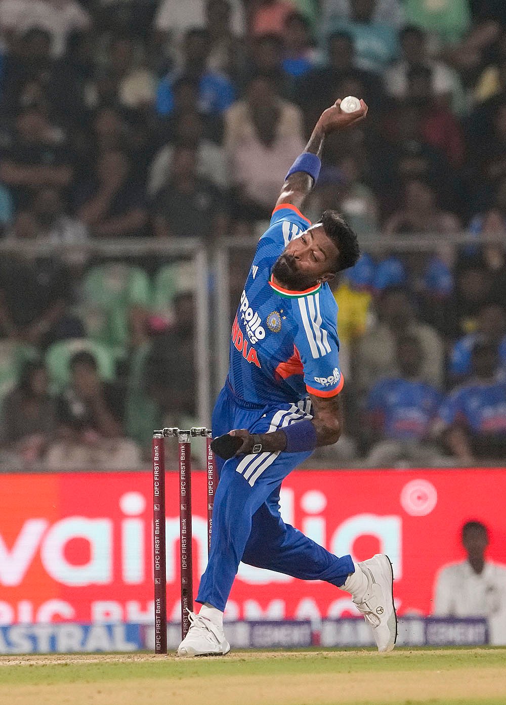 India and New Zealand 5th T20I-Hardik Pandya