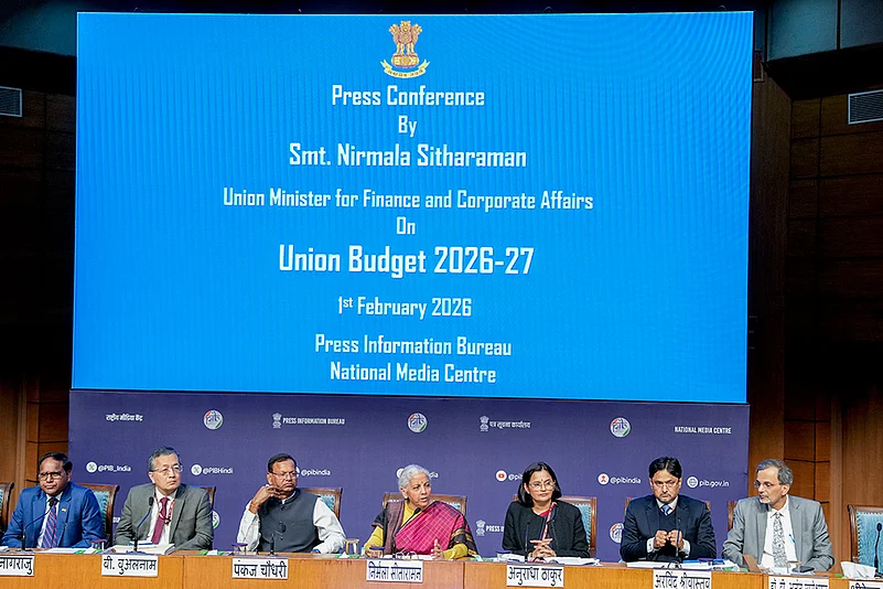 Press conference after Union Budget 2026-27s presentation