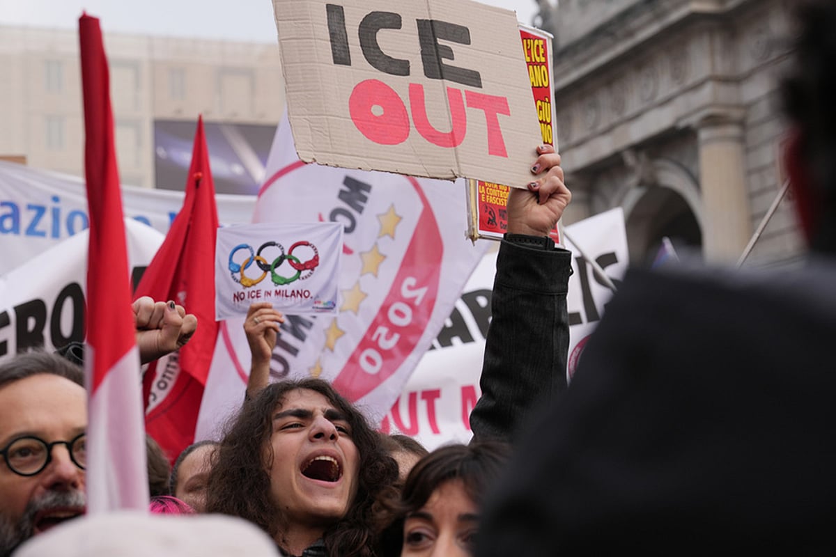 Anti-ICE Demonstration