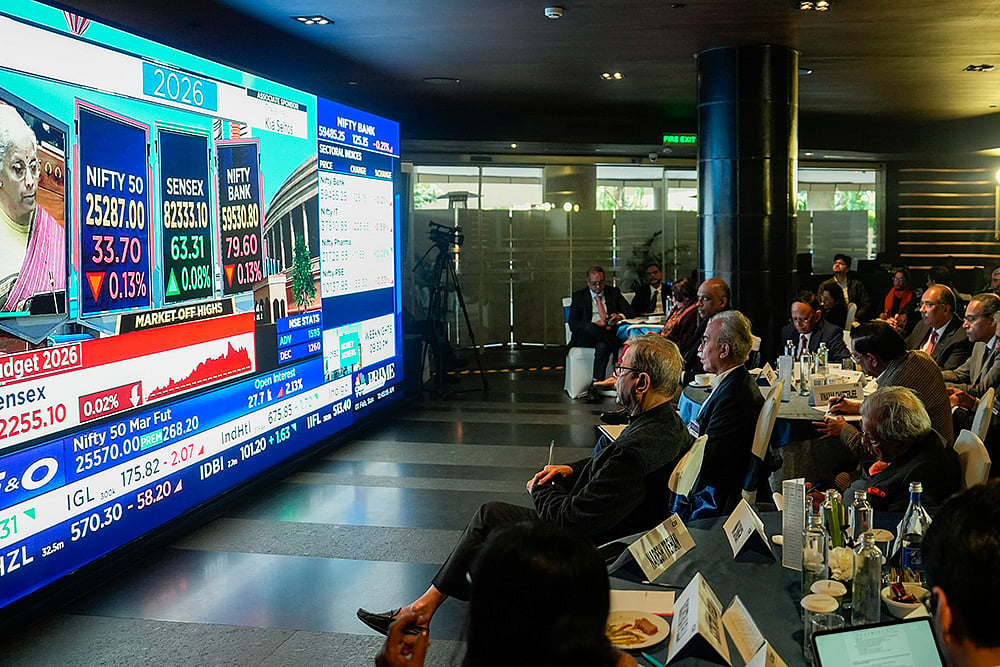 CII members watch Budget presentation