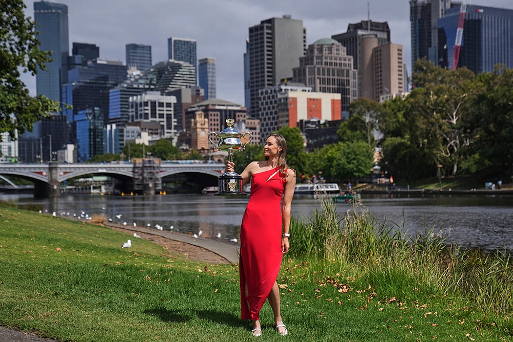 Elena Rybakina Photos Yarra River