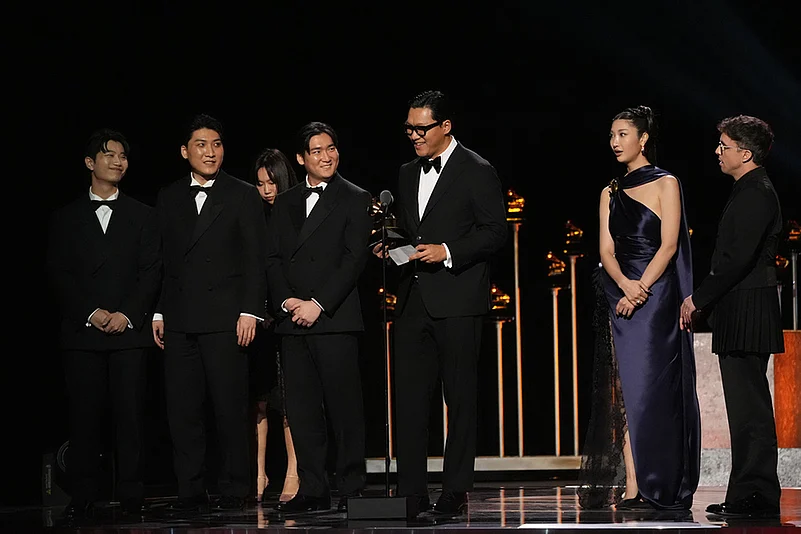 68th Annual Grammy Awards-The team from KPop Demon Hunters