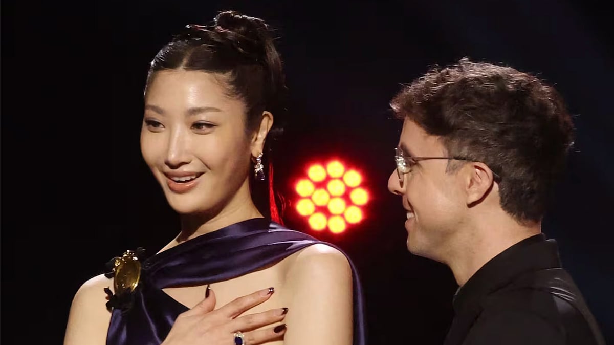 EJAE and Mark Sonnenblick win the Best Song in the Visual Media category for 'Golden-K-Pop Demon Hunters' - Instagram 