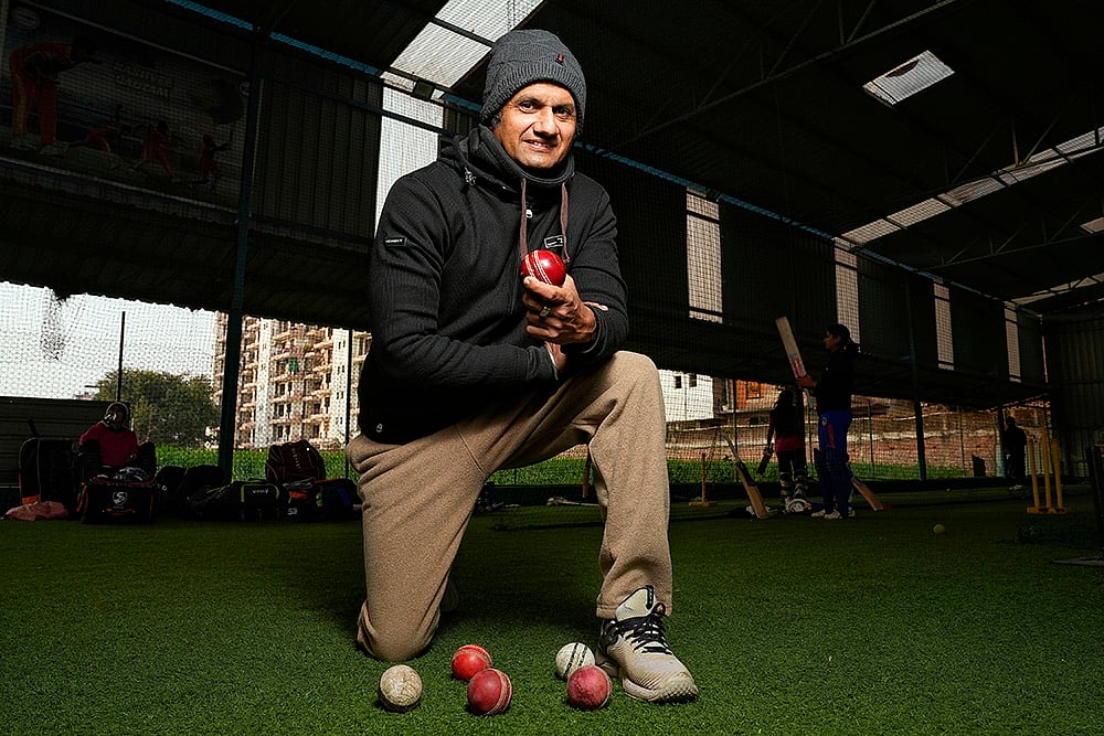 Coach Nagesh Gupta, coach of Kashvee Gautam