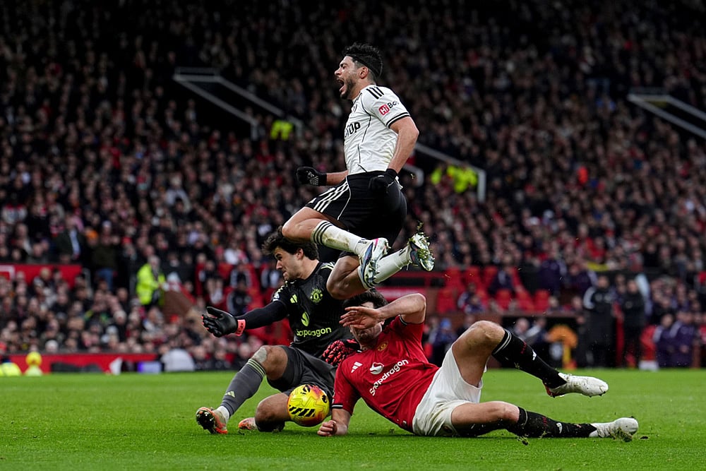  Manchester United and Fulham Premier League soccer match-Harry Maguire