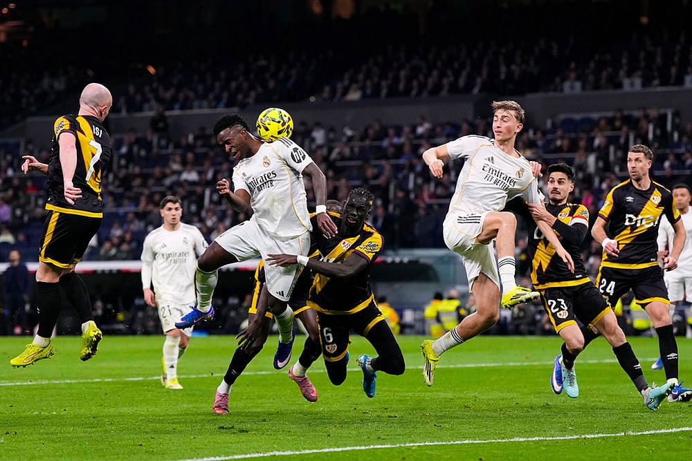 Spain Soccer La Liga: Rayo Vallecano vs Real Madrid