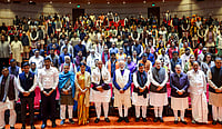 NDA Renames Parliamentary Party Meeting As 'Mangal Milan' Ahead Of Monsoon Session | Photo: PMO via PTI : NDA's Parliamentary Party Meeting