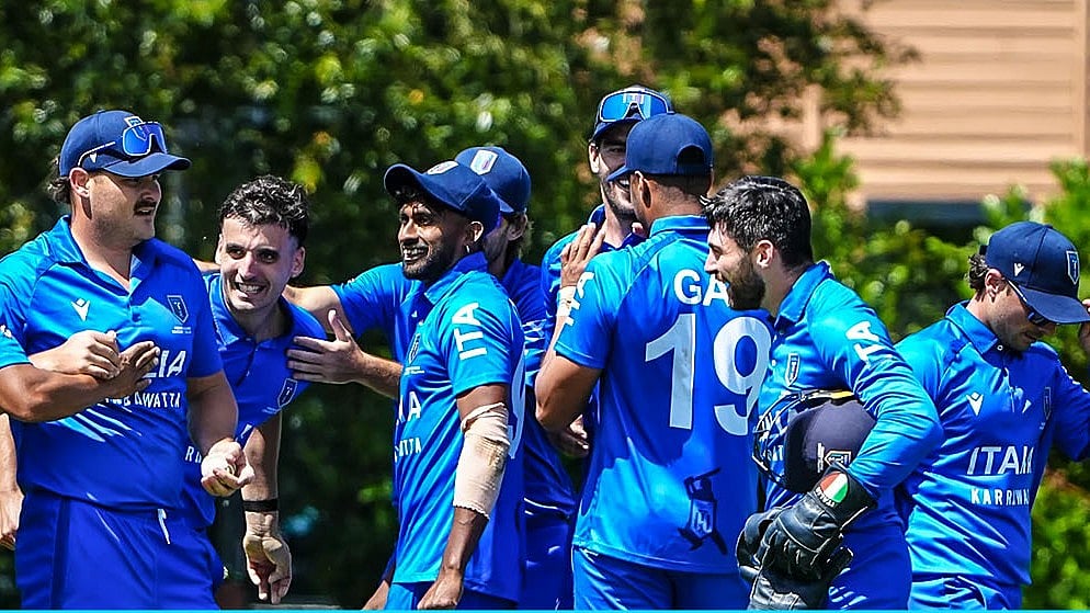 ICC : File photo of the Italy national cricket team.