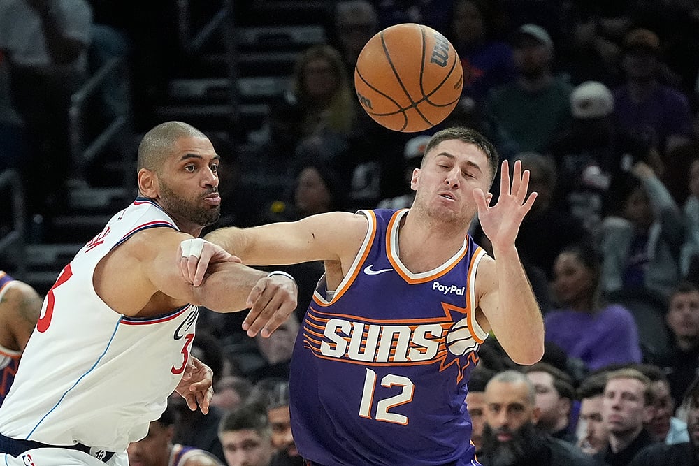 Suns Vs Clippers NBA Basketball photos-Nicolas Batum