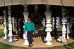 Animikh Chakrabarty                                                                                                                                                                                                                                                        : 
Bose Krishnamachari, in his architectural installation, ‘Pavilion of  conversations’, builds a gathering space for such concoctions to happen. 
