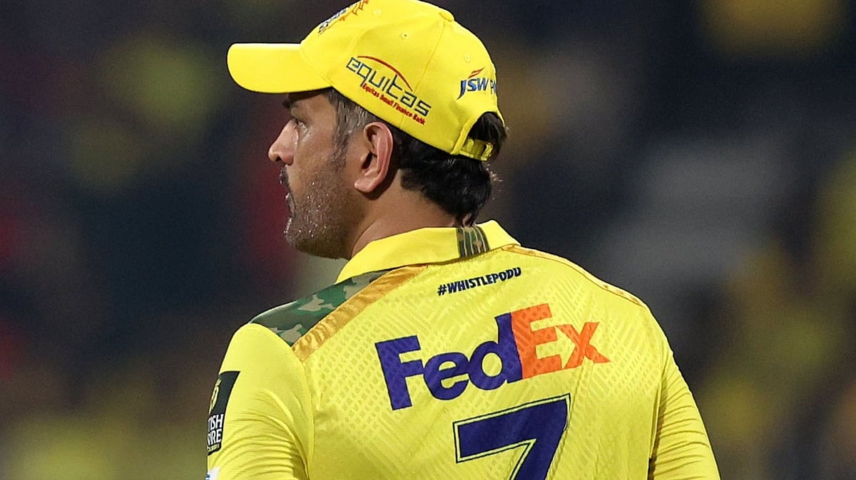 ChennaiIPL/X : MS Dhoni in action for Chennai Super Kings in IPL 2025. 