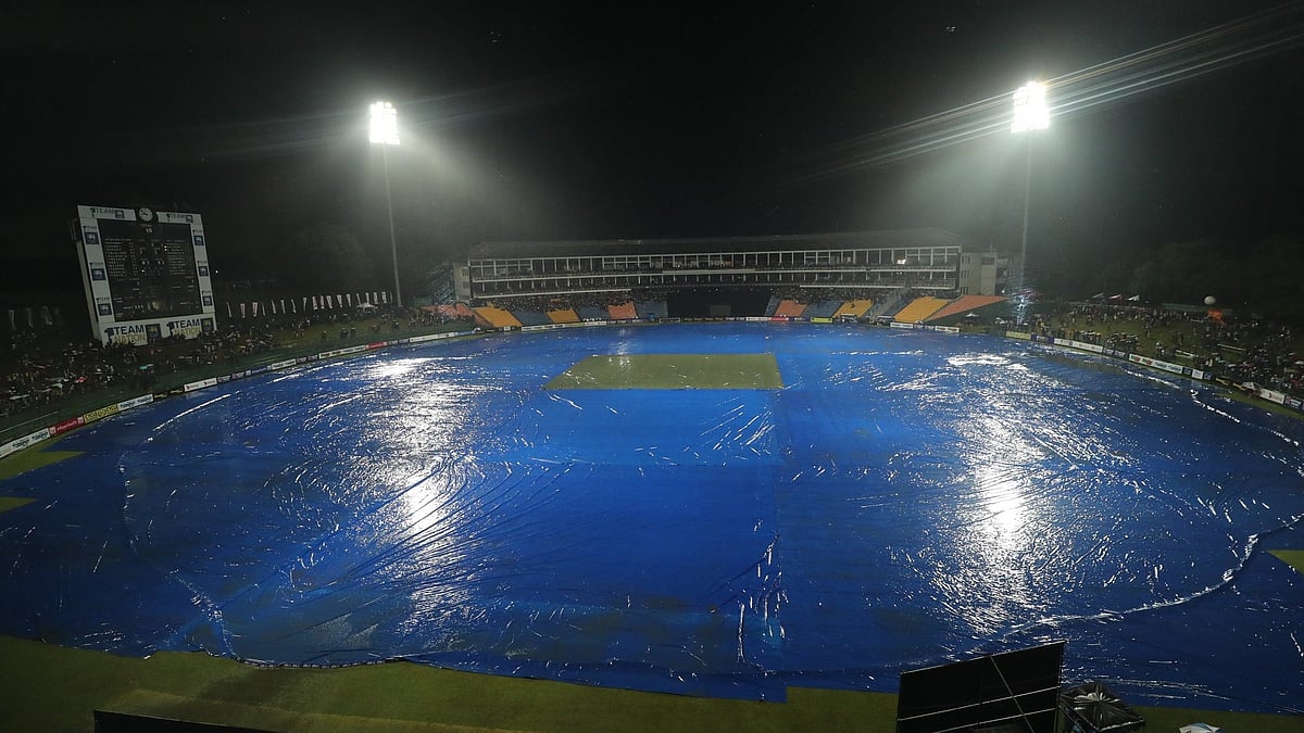OfficialSLC/X : Pallekele stadium under covers/ 