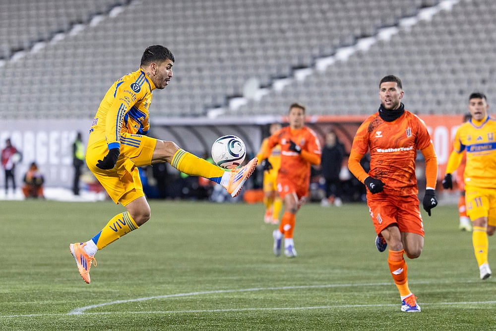 Forge FC vs Tigres UANL CONCACAF Champions Cup Soccer match-Angel Correa