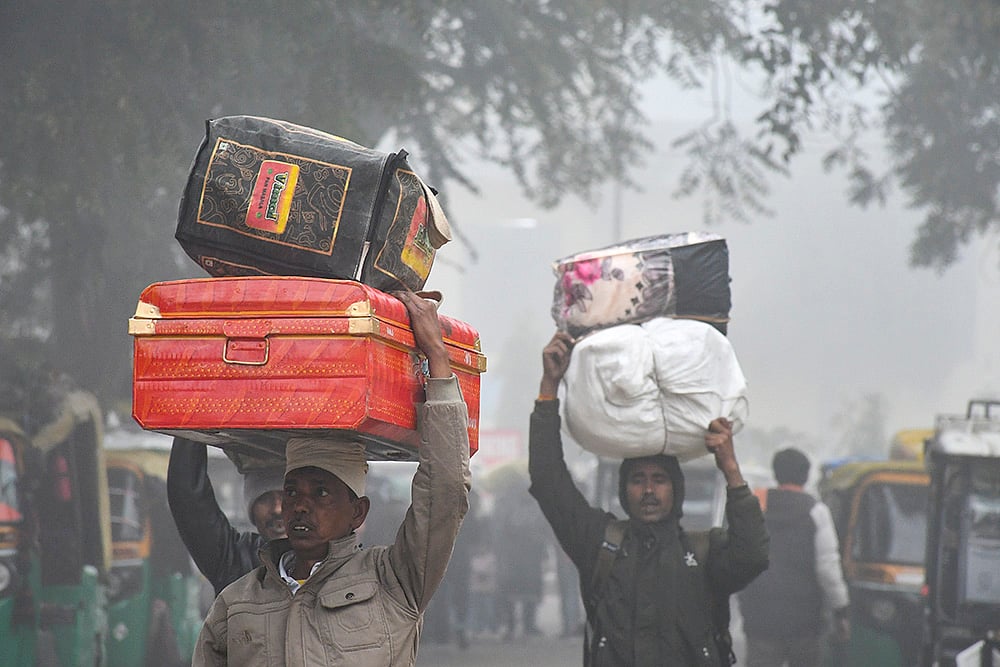 Weather: Winter morning in Prayagraj