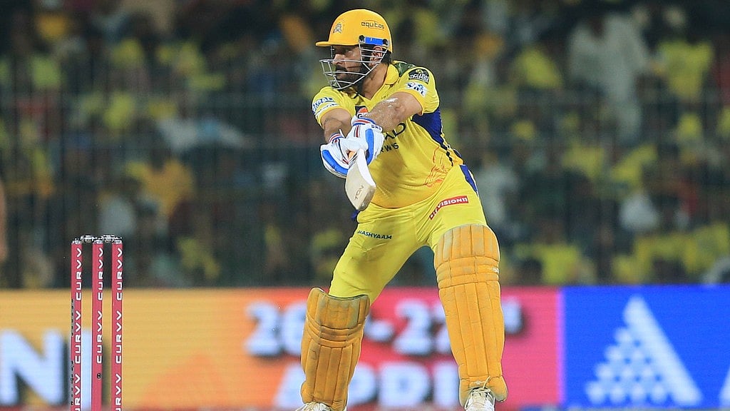 The 44-year-old MS Dhoni still plays in the Indian Premier League for Chennai Super Kings. - AP